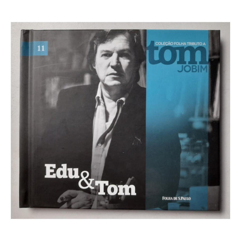 Tom Jobim Coleção Folha Vol 11 Cd + Livreto Edu &amp; Tom 20 Estandar