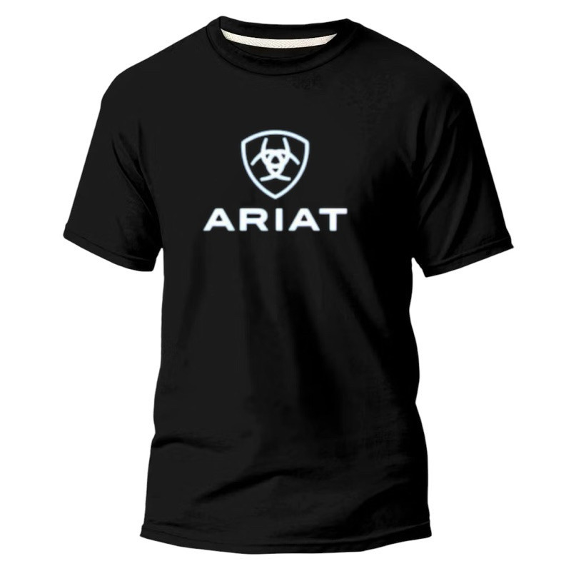Camiseta Personalizada 100% Algodão Estampada Ariat Agro Camisa country Unissex