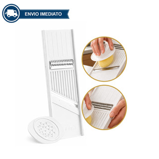 Ralador Cortador E Fatiador Multiuso Legumes Queijos E Frutas Dupla Face Keita Multiuso 24Cm