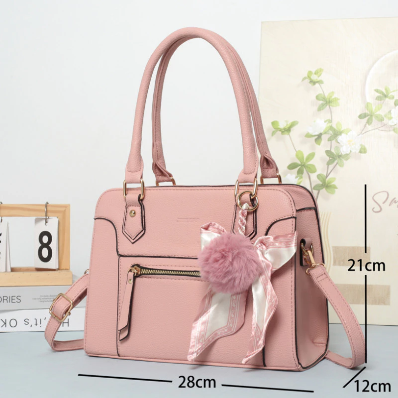 Bolsa Feminina de Couro Transversal — foto 5