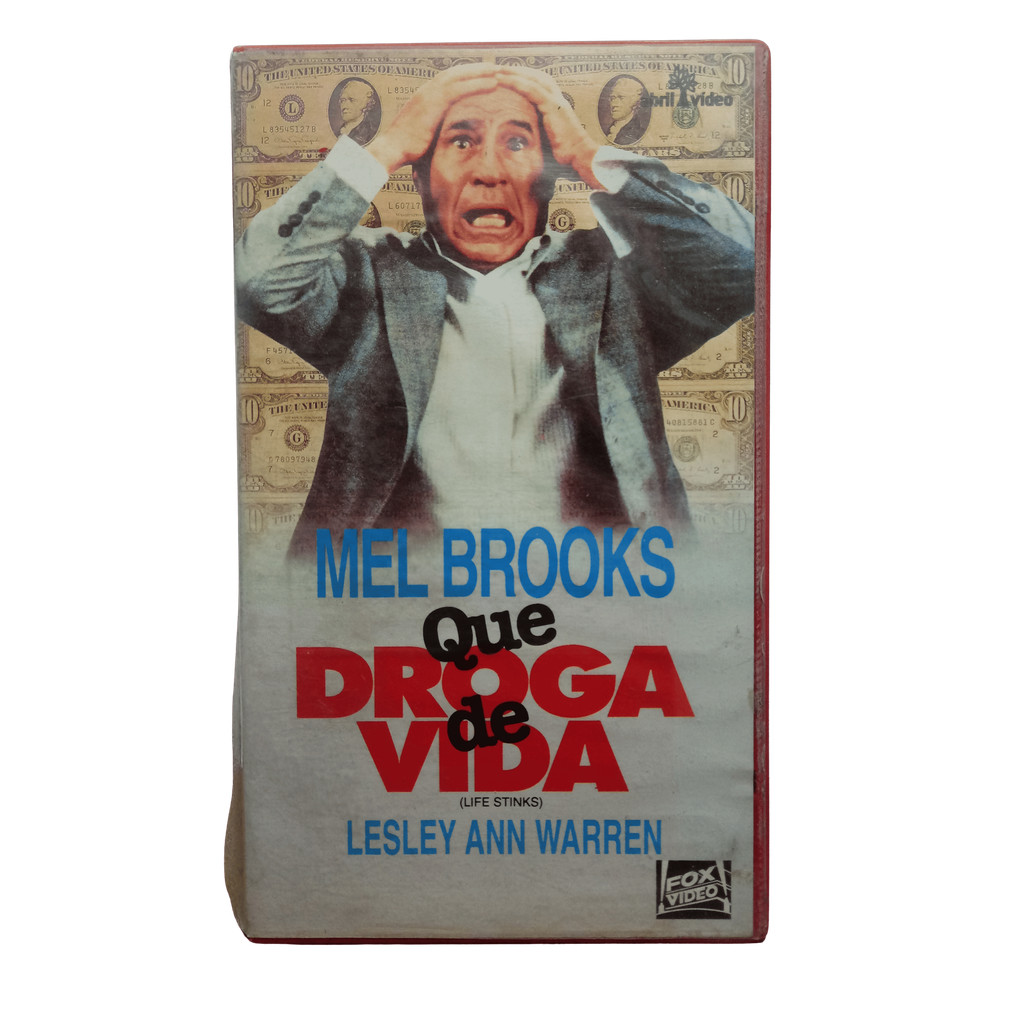Vhs Que Droga De Vida - Mel Brooks