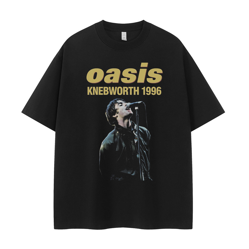 Music.Soul Camiseta Unissex Oasis Banda Rock Estampa Retrato Vintage Design Exclusivo Confortavel Estilosa Atemporal ...