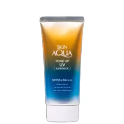 Skin Aqua Tone Up UV Essence Bege FPS50 - Protetor Solar com Cor 80g
