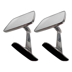 Espelho Retrovisor Corcel - Belina Alumínio - Par