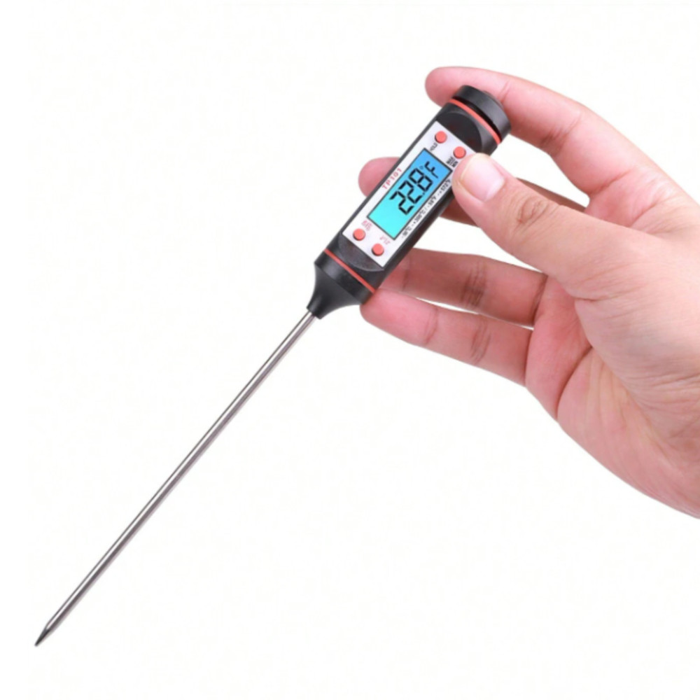 Termômetro Culinário Digital Espeto ideal para Alimentos Cozinha Água/caramelo
