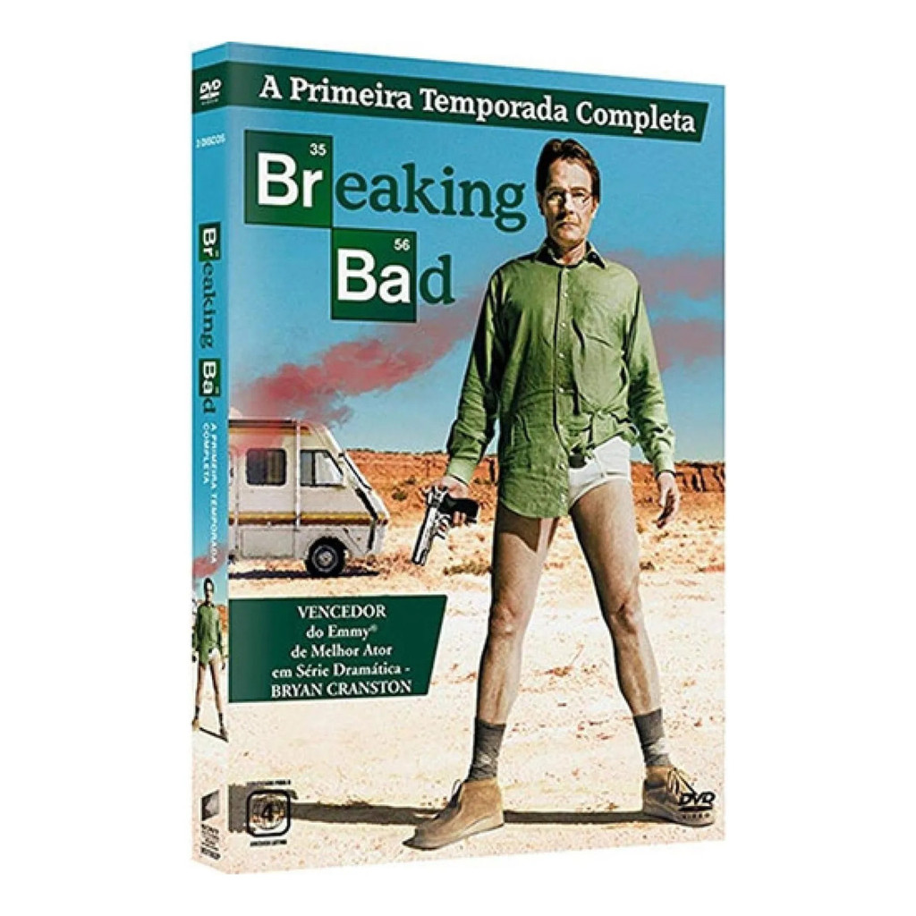 Dvd Breaking Bad - A Primeira Temp - 3 Discos