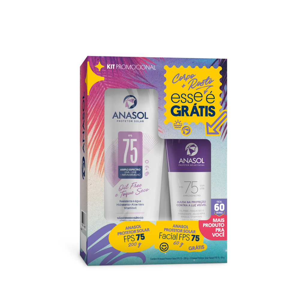 KIT PROT.SOL. ANASOL FPS75 200G+FAC.FPS75 60G