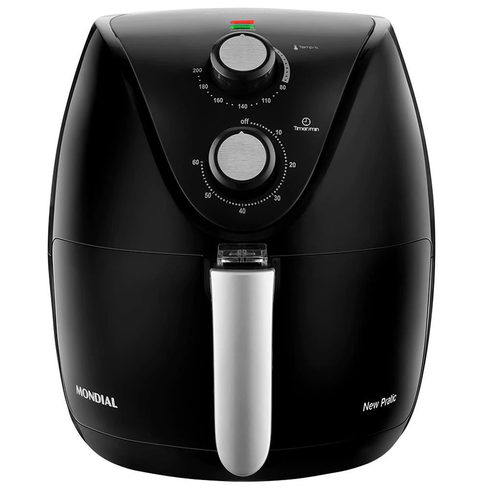 Fritadeira Elétrica Air Fryer New Pratic AF31 Sem Óleo 3,5 Litros Mondial