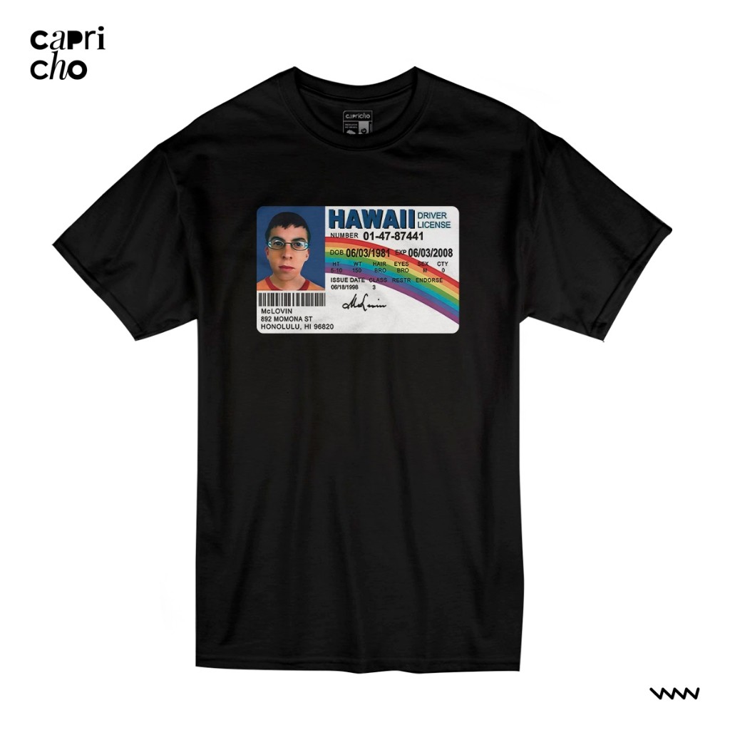 Blusa Camiseta McLovin Perfeita para o Dia a Dia