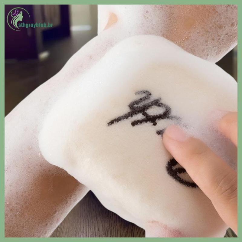 STHB 1 Conjunto Spa Shower Gift Bag Kit De Limpeza De Pele De Banho Presente Para Mulheres Sisal Bath Flower Foot File B