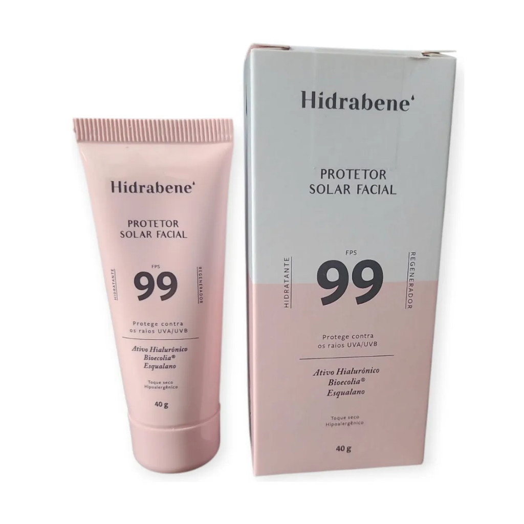 Protetor Solar Facial Hidrabene FPS99 40g
