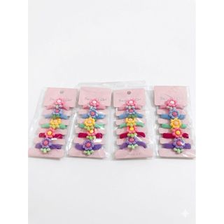 kit  xuxinhas elástica florzinha 10/15/20 unidades