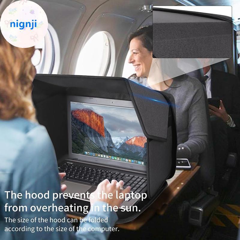 Nignji Protetor Solar Portátil Para Laptop , Capa De Privacidade Antirreflexo Dobrável Laptops De 14 A 16 Polegadas , De