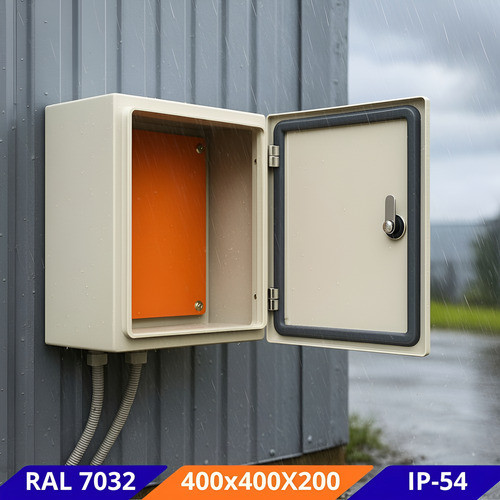 QUADRO DISTRIBUIÇÃO SOBREPOR 40X40X20  PAINEL COMANDO GABIENTE ELÉTRICO