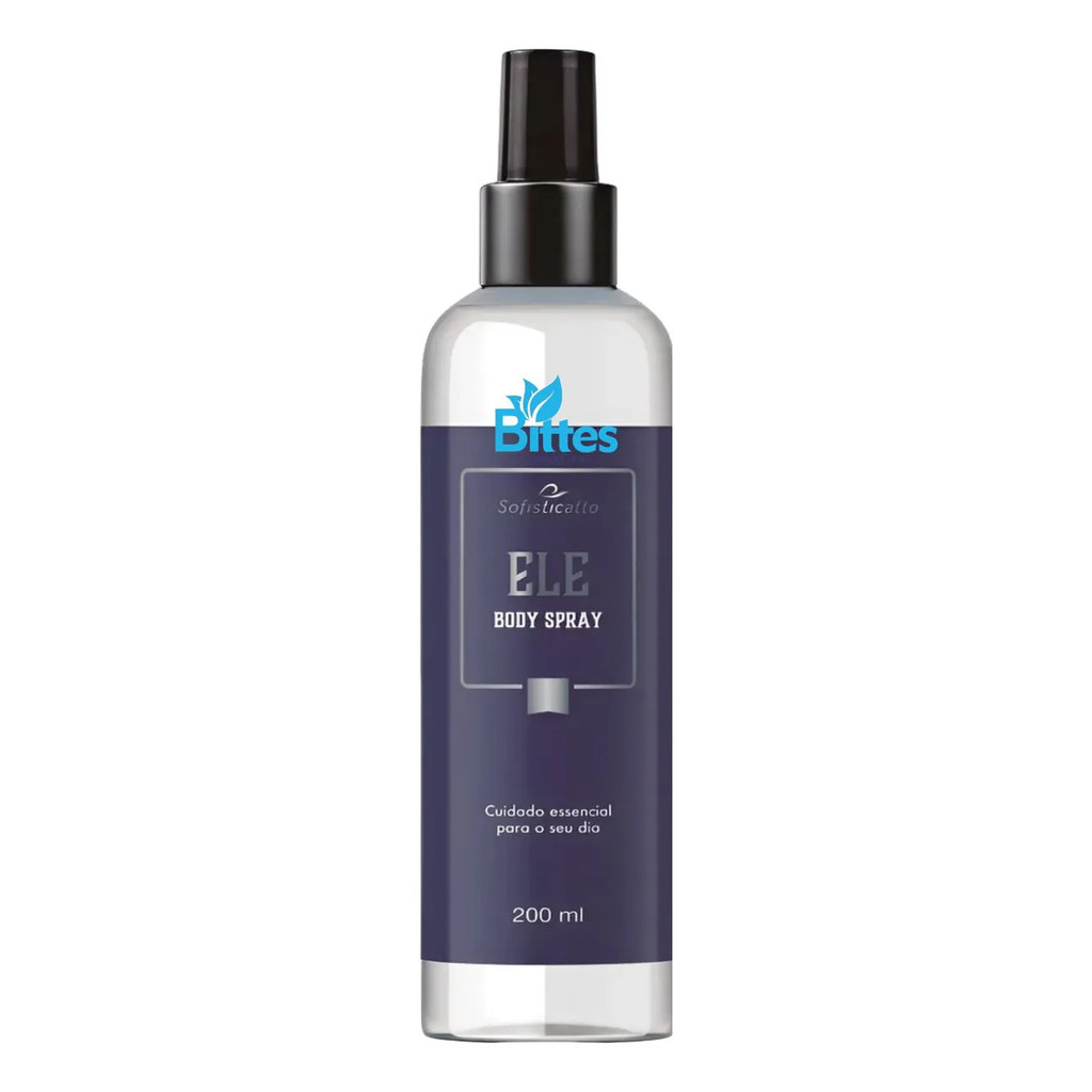 Body Splash Masculino Ele Sofisticatto 200ml Fragrância Eleg