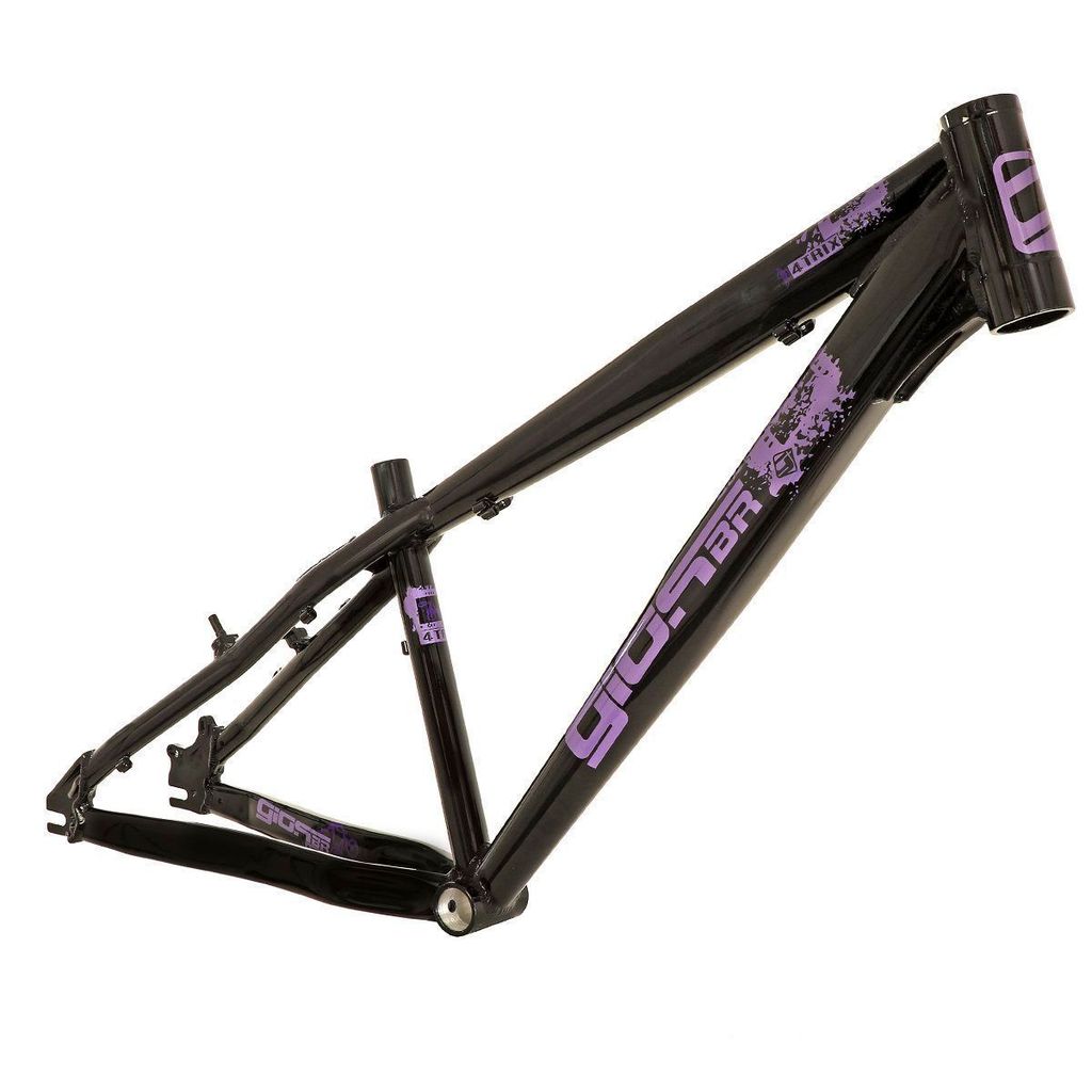 Quadro de Bicicleta Gios 4Trix Preto e Roxo