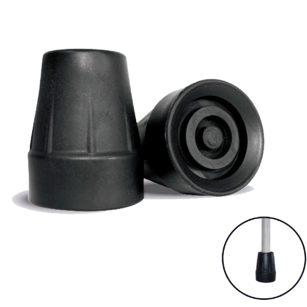 Ponteira de Borracha para Muleta, Protetor de Bengala Kit com 2 Unidades ou 4 Unidades 3/4 (19mm) em Oferta na Shopee