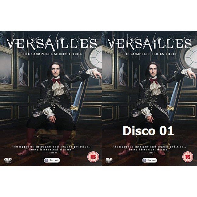 Dvd Versailles - As 3 Temporadas Completas - Legendado - 06 Discos - DvD - dvd