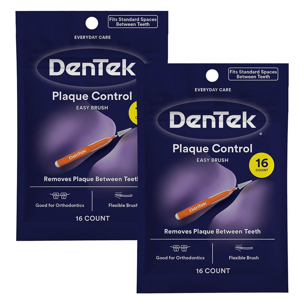 Kit Escova Interdental DenTek Easy Brush Padrão 32 unidades