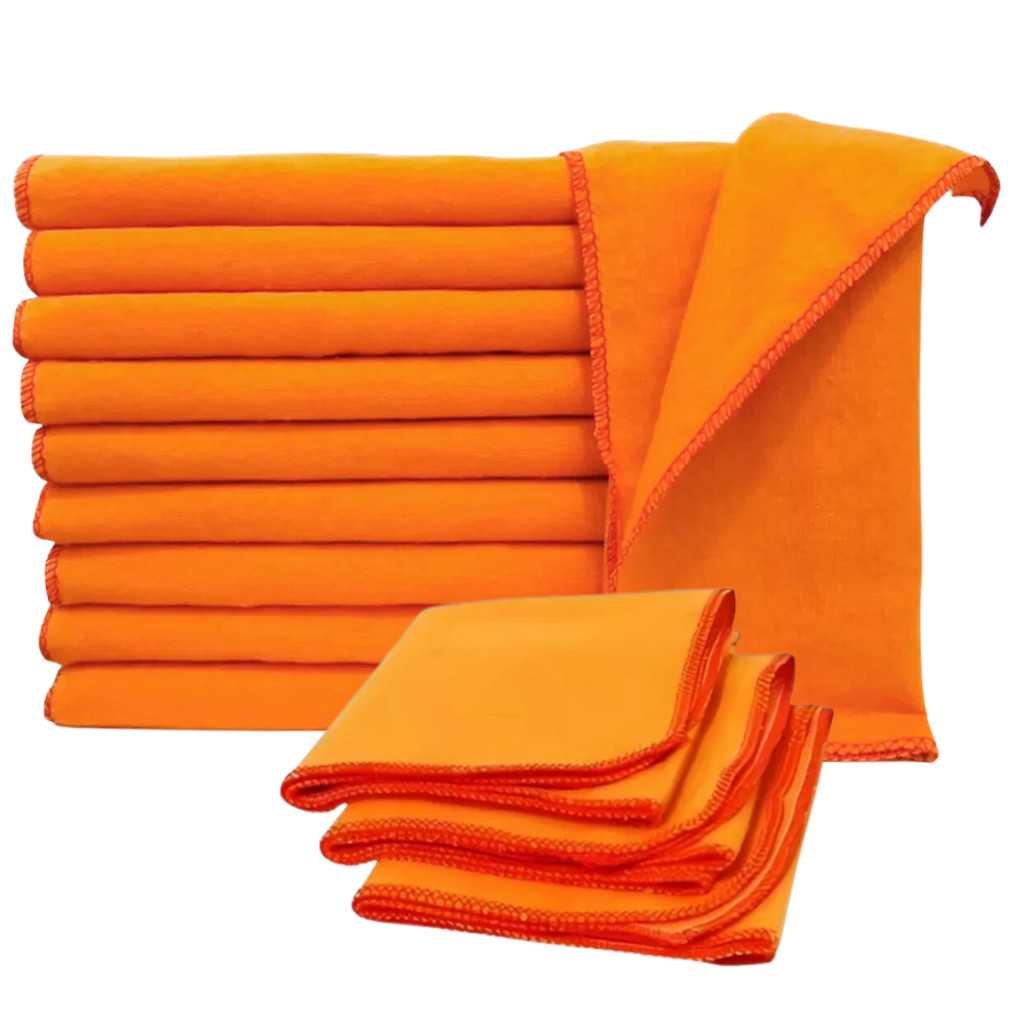 Kit Com 12 Flanelas Pano de Limpeza Profunda Flanelas Multiuso  Material de Limpeza 30x40 cm em Oferta na Shopee