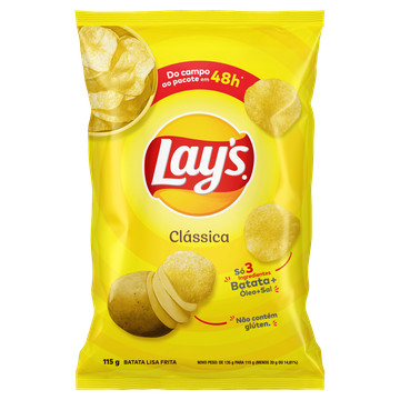 Batata Frita Lisa Clássica Lays