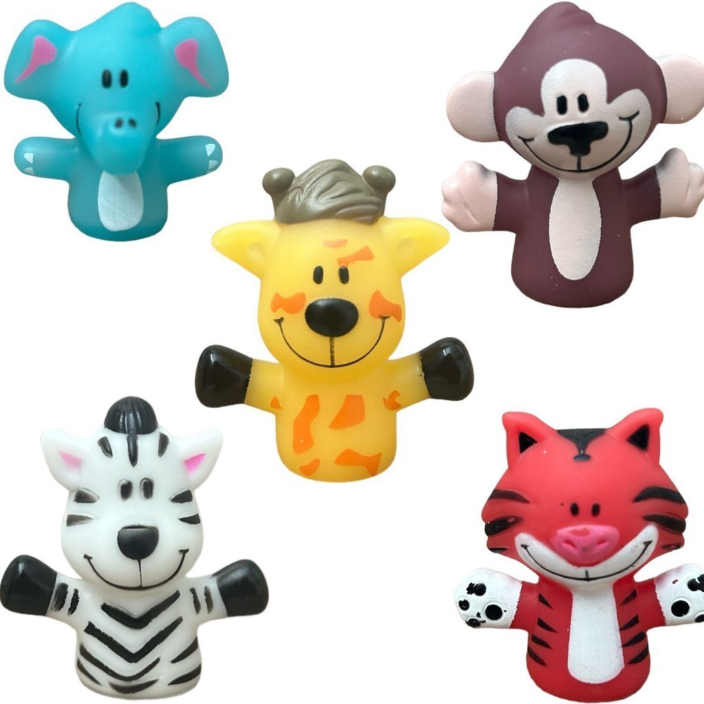 Dedoches Infantil Divertidos Buba Fantoche de Dedo P/ Bebe