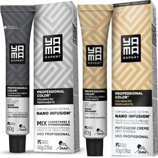 Coloração Nano Yama + Ox Cremosa 60ml – Escolha Sua Cor e Transforme Seu Visual! em Oferta na Shopee