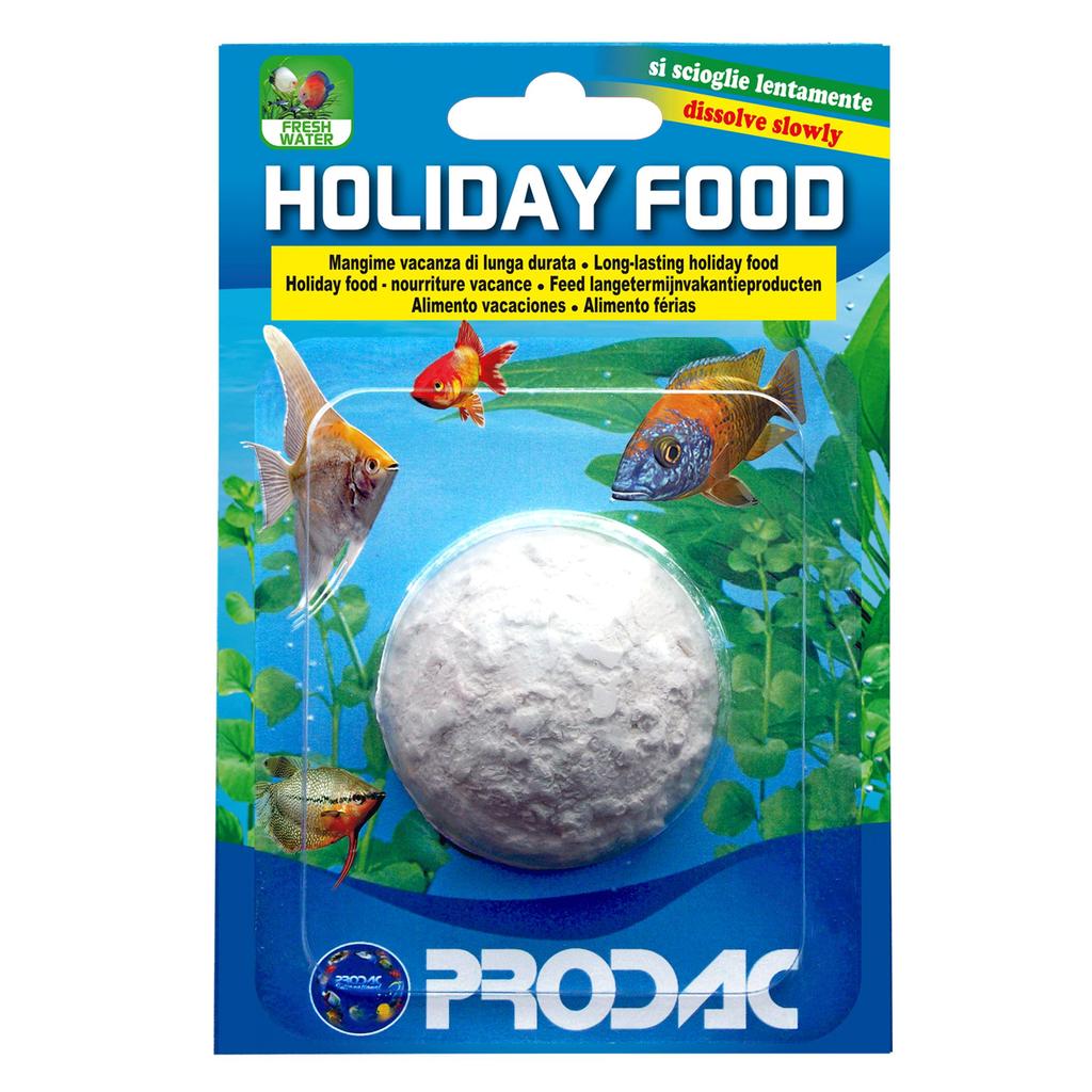 RACAO PRODAC FERIAS HOLIDAY FOOD 20G