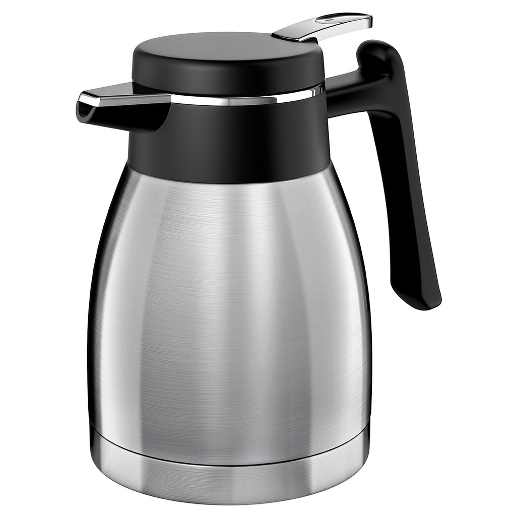 Imagem Bule Térmico Quebec Euro Home 1,2 Litros em Aço Inox para Café, Chá e Bebidas Quentes