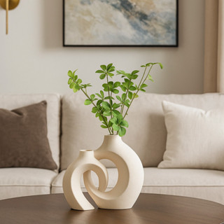 Kit Dupla Vaso Mônaco – Decoração Moderna para Casa, Sala e Escritório em Oferta na Shopee