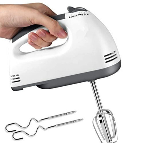 Batedeira De Mão Bolo Portátil Potencia 260w Leve 7 Velocidades Voltagem 127v/110v Massa Bolo Ovos