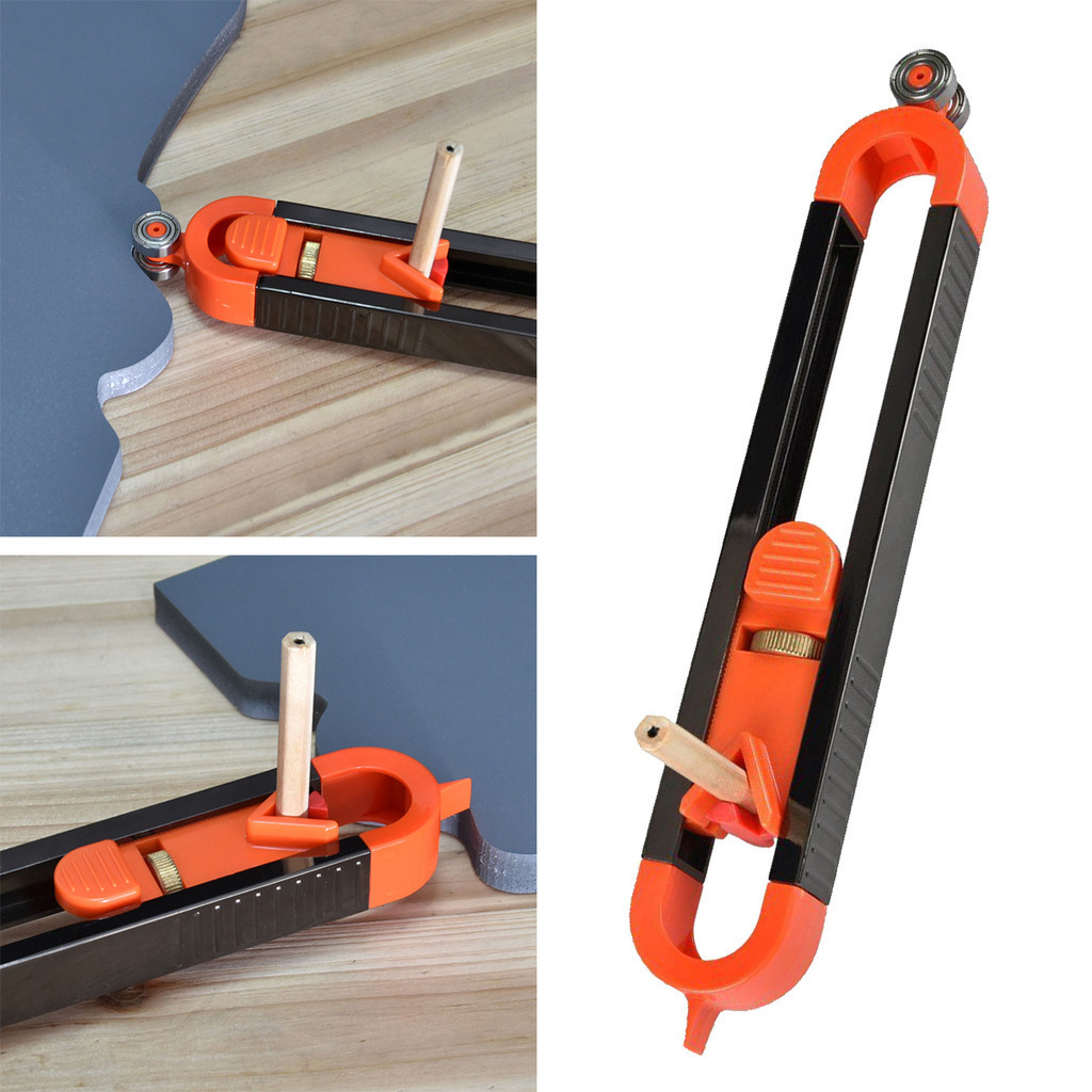 Ferramenta de Cópia de Contorno DIY para Soldagem de Pisos de Azulejos, Carpetes e Marcenaria Ferramenta de Contorno Irr