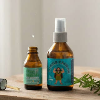 Kit Duplinha fortalecimento capilar |1 Tônico Sansão sem Dalila + 1 Óleo vegetal de alecrim em Oferta na Shopee