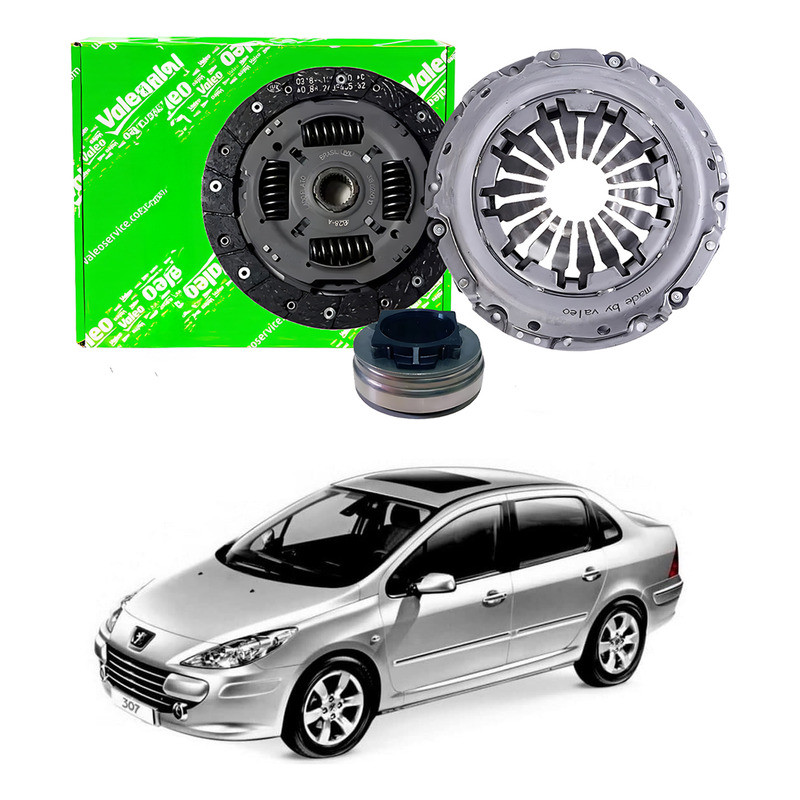 Kit Embreagem Valeo Peugeot 307 Sedan 1.6 16v 2006 A 2012 em Oferta na Shopee
