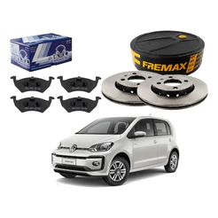 Kit Disco Pastilha Freio Dianteiro. Up 1.0 Mpi 2014 A 2019