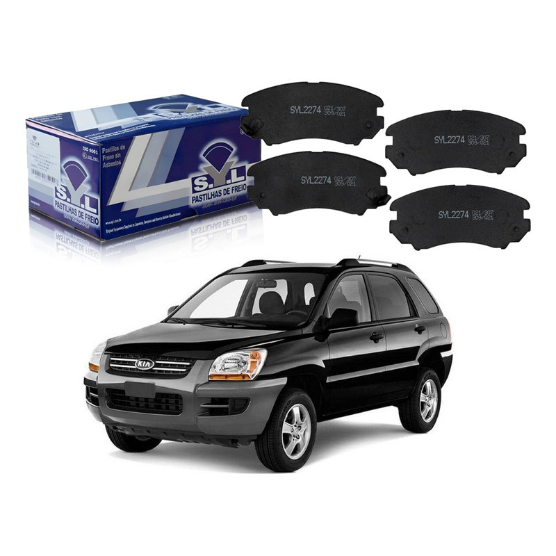 Pastilha Freio Dianteira Syl Sportage 2.0 2.7 2005 A 2010 em Oferta na Shopee
