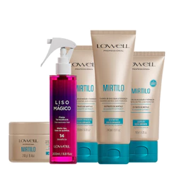 Kit Lowell Extrato de Mirtilo Home Care Termoativado Completo (5 produtos)