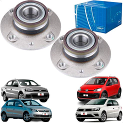 Par Cubo De Roda Traseiro Vw Gol G5 E G6 Up Voyage 2008/2021