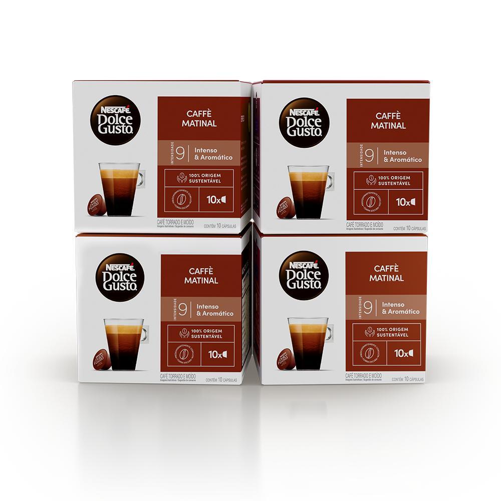 Kit 40 cápsulas Caffè Matinal - Nescafé Dolce Gusto