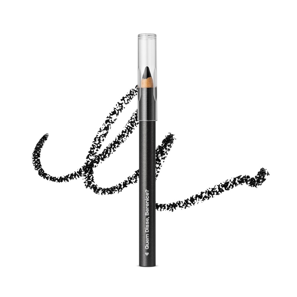QDB Lápis de Olhos Preto 600mg em Oferta na Shopee