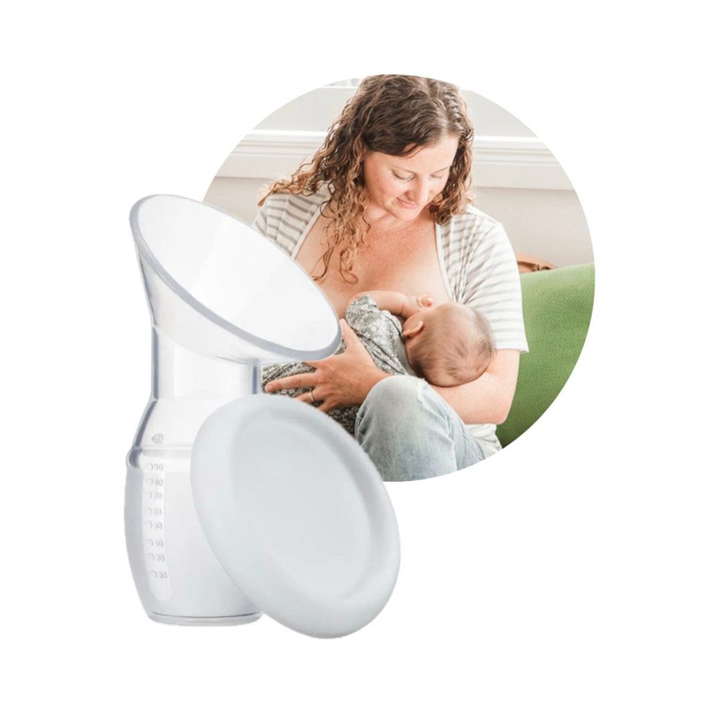 Copo Extrator Coletor De Leite Materno Silicone Atoxico Bpa Free