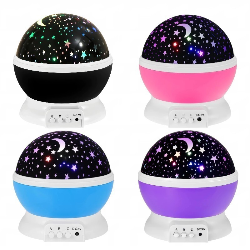 Luminaria Projetor De Estrelas Galaxy Abajur Quarto Criancas Star Master Combinação de Duas Cores em Oferta na Shopee