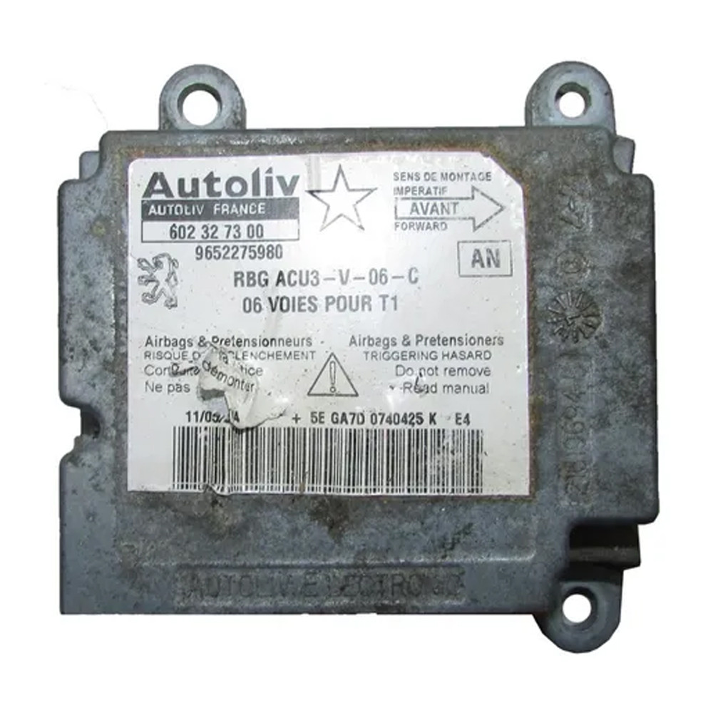 Módulo Air Bag Peugeot 206 207 9652275980