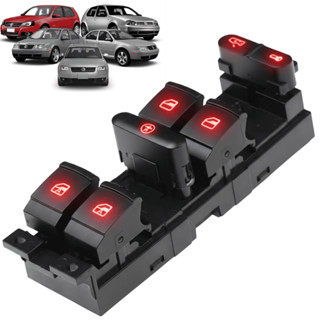 Comando Botão Vidro Elétrico Porta Motorista Golf Bora Passat 1999 2000 2001 2002 2003 2004 2005 2006 2007 2008 2009 em Oferta na Shopee