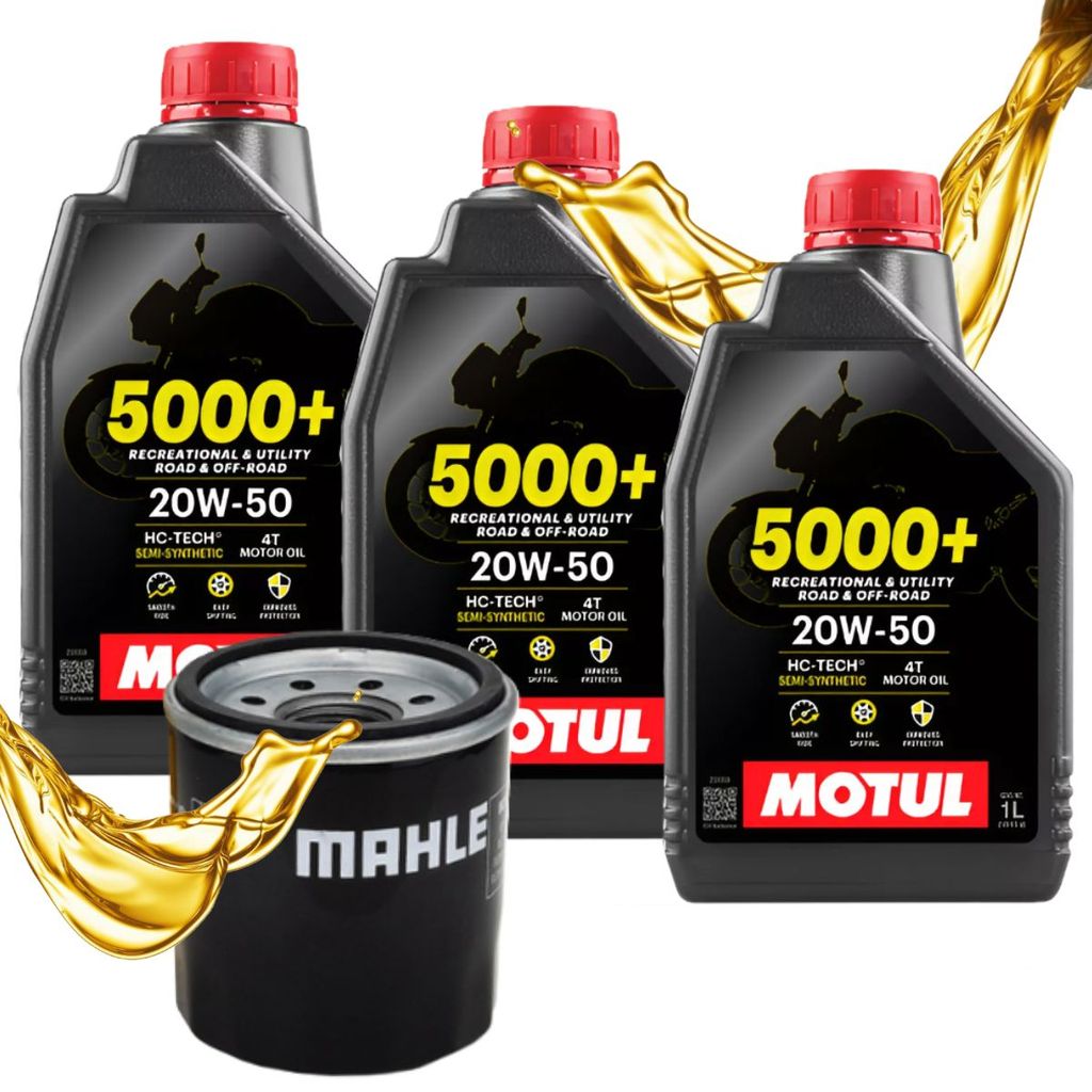 Troca de Óleo Kawasaki Ninja 300 Z300 Motul 5000+ 20w50 + Filtro em Oferta na Shopee