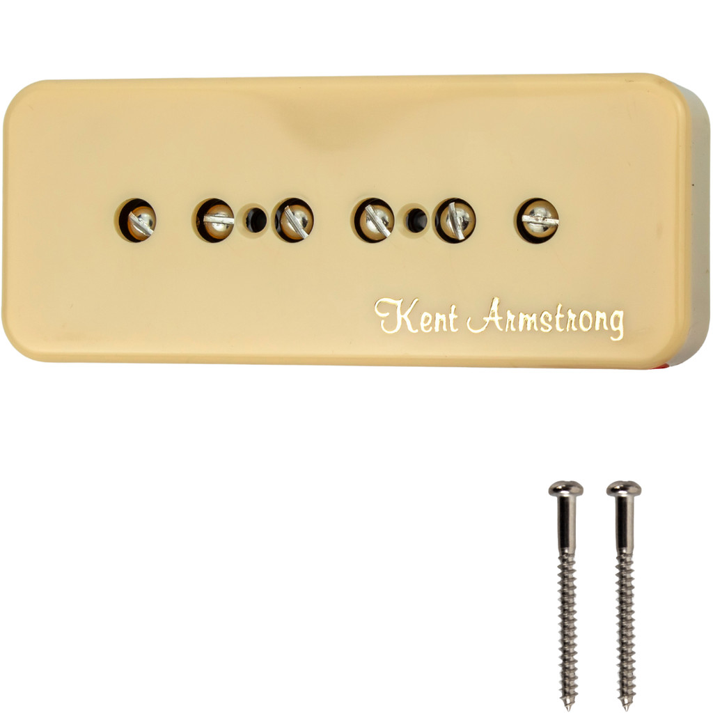 Captador Humbucker Dual Alnico P90 Marfim Braço Guitarra