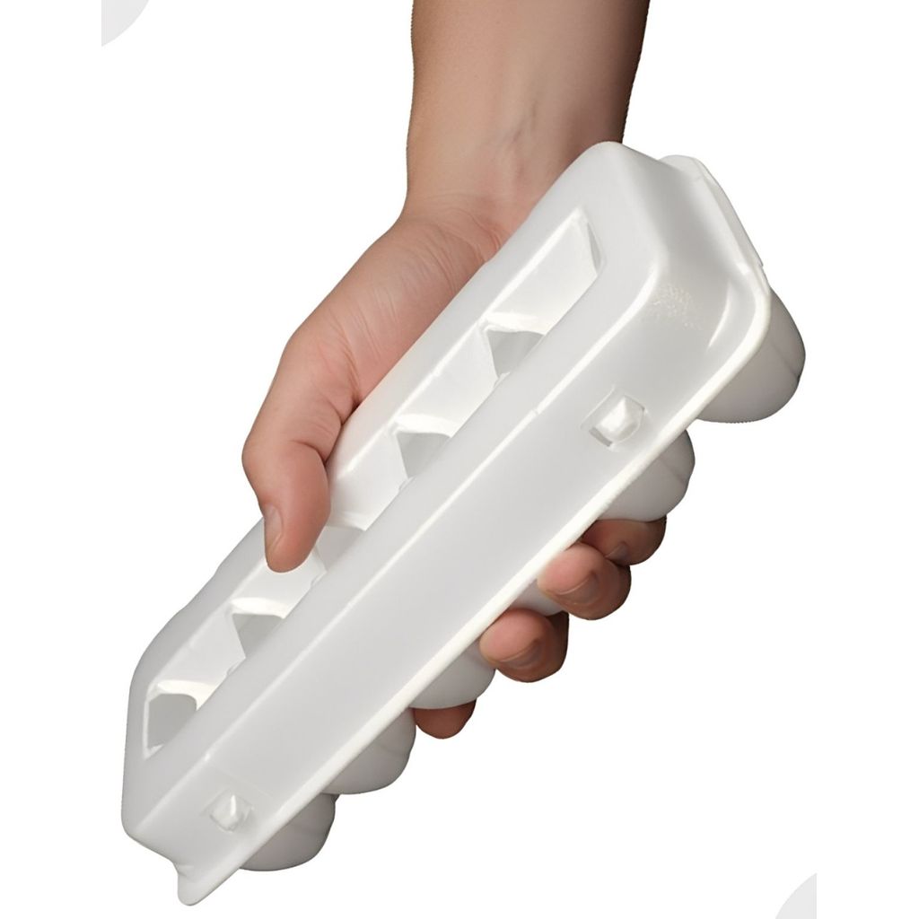 Bandeja Cartela Isopor Branco Articulada Para 12 Ovos C/100 Branco em Oferta na Shopee