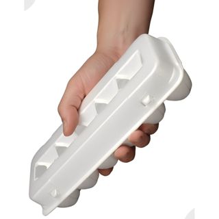 Bandeja Cartela Isopor Branco Articulada Para 12 Ovos C/100 Branco em Oferta na Shopee