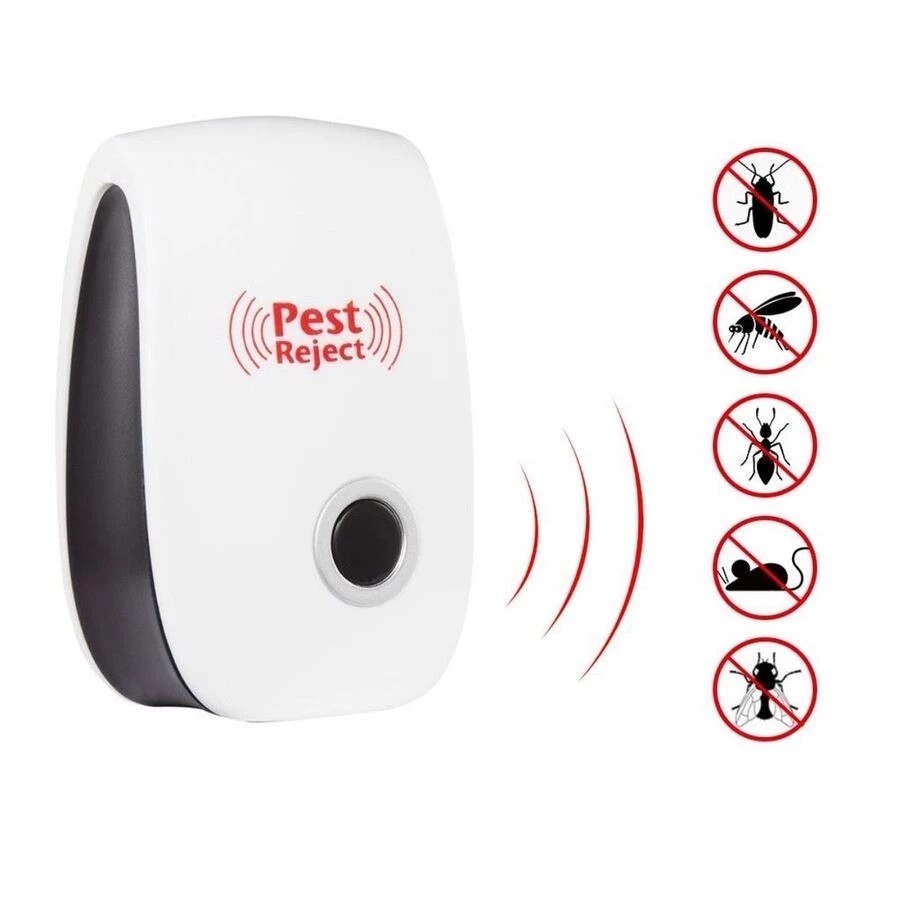 Repelente Ultrassônico Eletrônico Bivolt | Repele Ratos, Mosca, Pernilongos e Morcegos