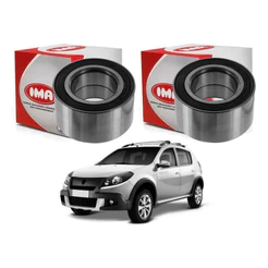 Par Rolamento Dianteiro Sandero Stepway 1.6 2007 A 2013